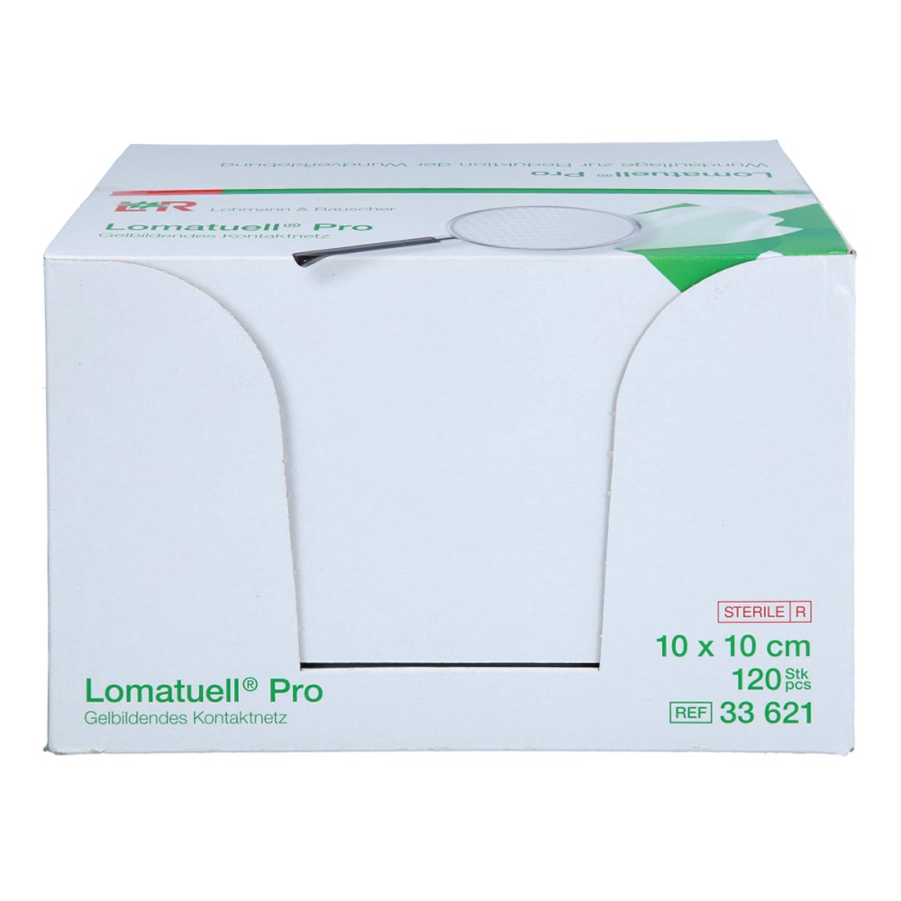 Lomatuell Pro 10x10 Cm Steril (120 stk)