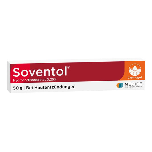 Soventol Hydrocortisonacetat 0,25% Creme (50 g)