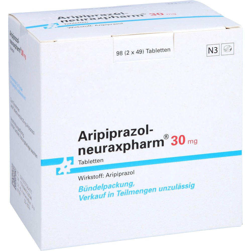 Aripiprazol-Neuraxpharm 30 Mg Tabletten (98 stk)