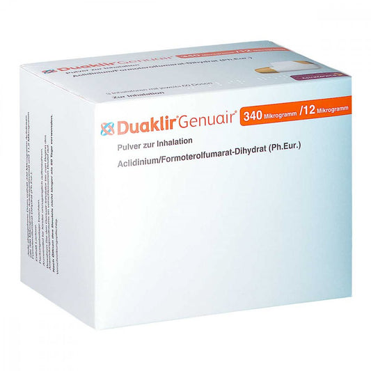 Duaklir Genuair 340 Μg/12 Μg Plv.Z.Inhalation 60ed (3 stk)