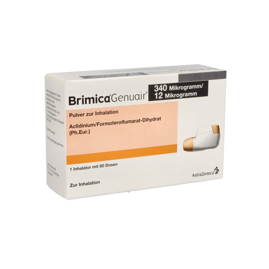 Brimica Genuair 340 Μg/12 Μg Plv.Z.Inhalation 60ed (1 stk)
