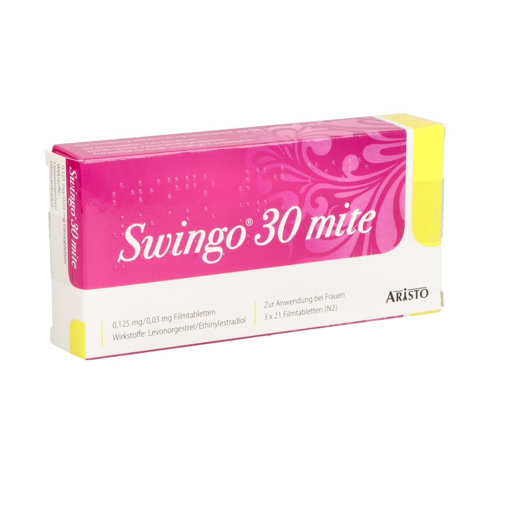 Swingo 30 Mite 0,125 Mg/0,03 Mg Filmtabletten (3X21 stk)
