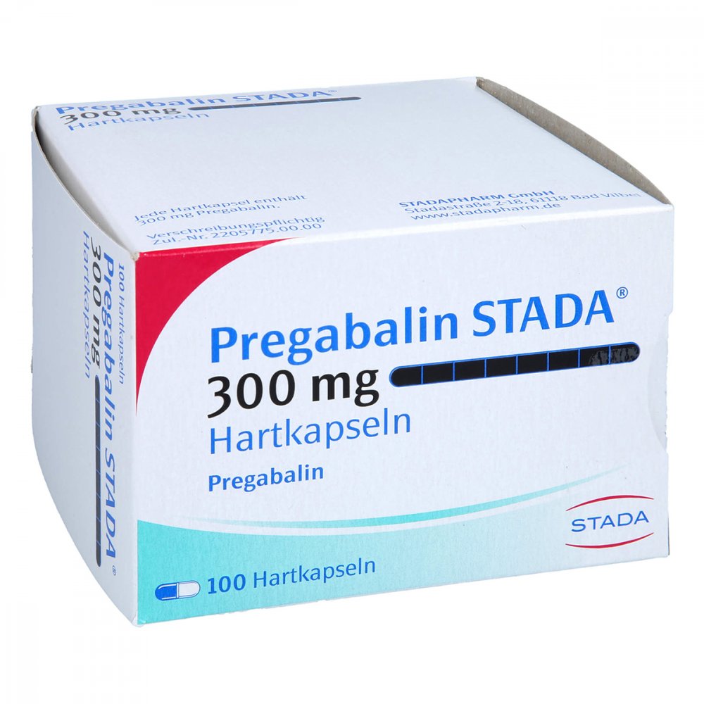 Das Produktfoto zeigt Pregabalin Stada 300 Mg Hartkapseln (100 stk) PZN 10780157