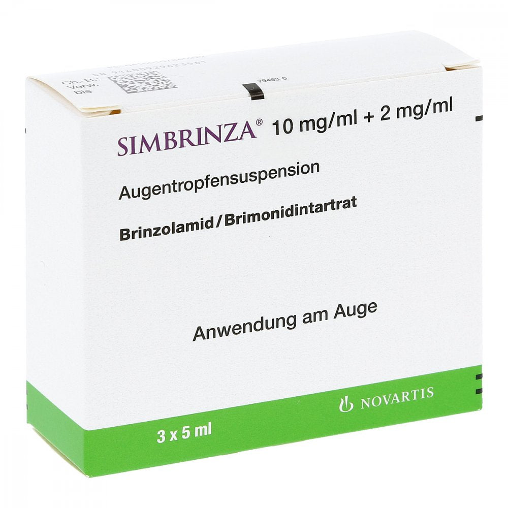 Simbrinza 10 Mg/Ml + 2 Mg/Ml Augentropfensusp. (3X5 ml)