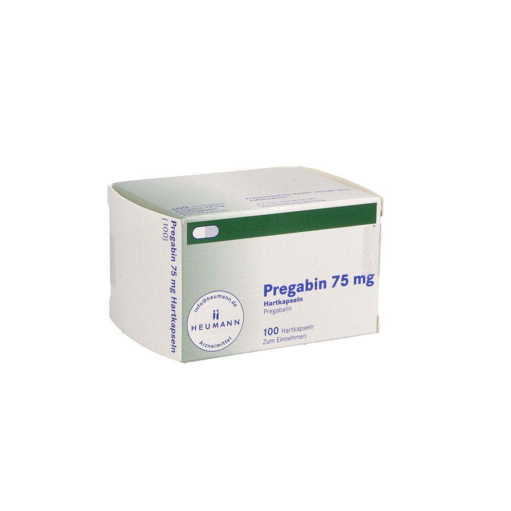 Pregabin 75 Mg Hartkapseln (100 stk)