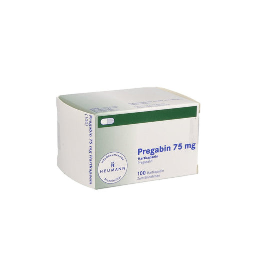 Pregabin 75 Mg Hartkapseln (100 stk)