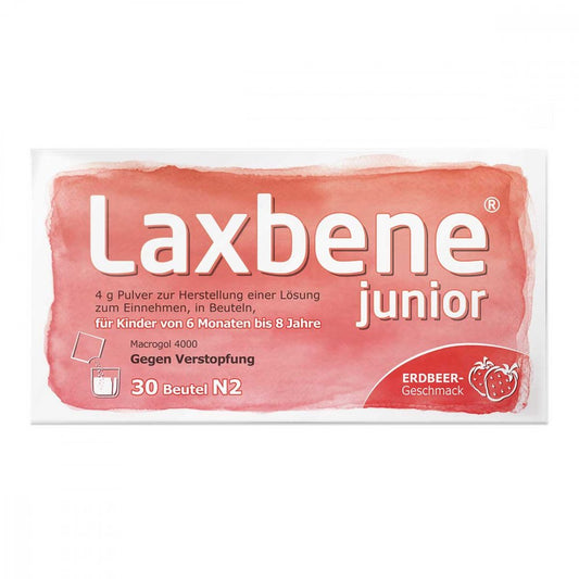 Laxbene Junior 4 G Plv.Z.H.E.Lsg.Z.Einn.Kdr.6m-8j (30X4 g)