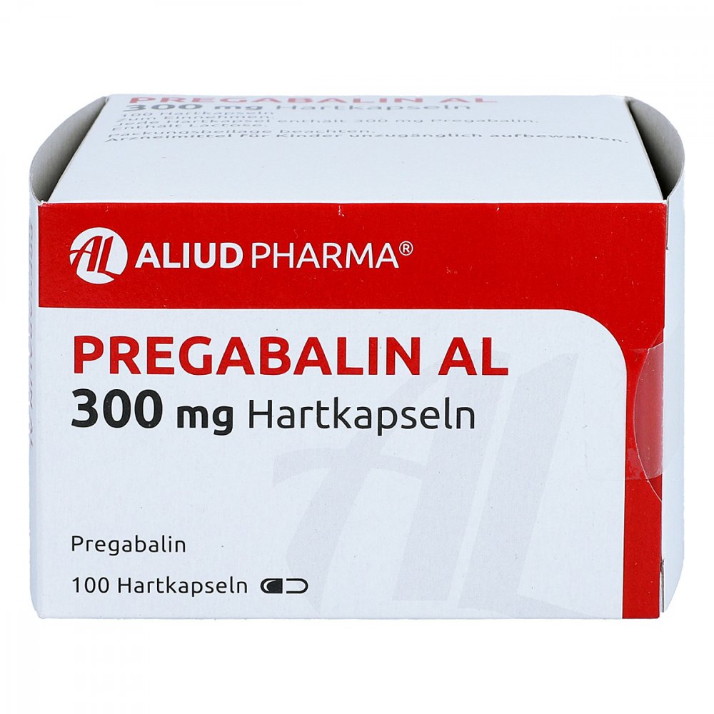Das Produktfoto zeigt Pregabalin Al 300 Mg Hartkapseln (100 stk) PZN 10791913
