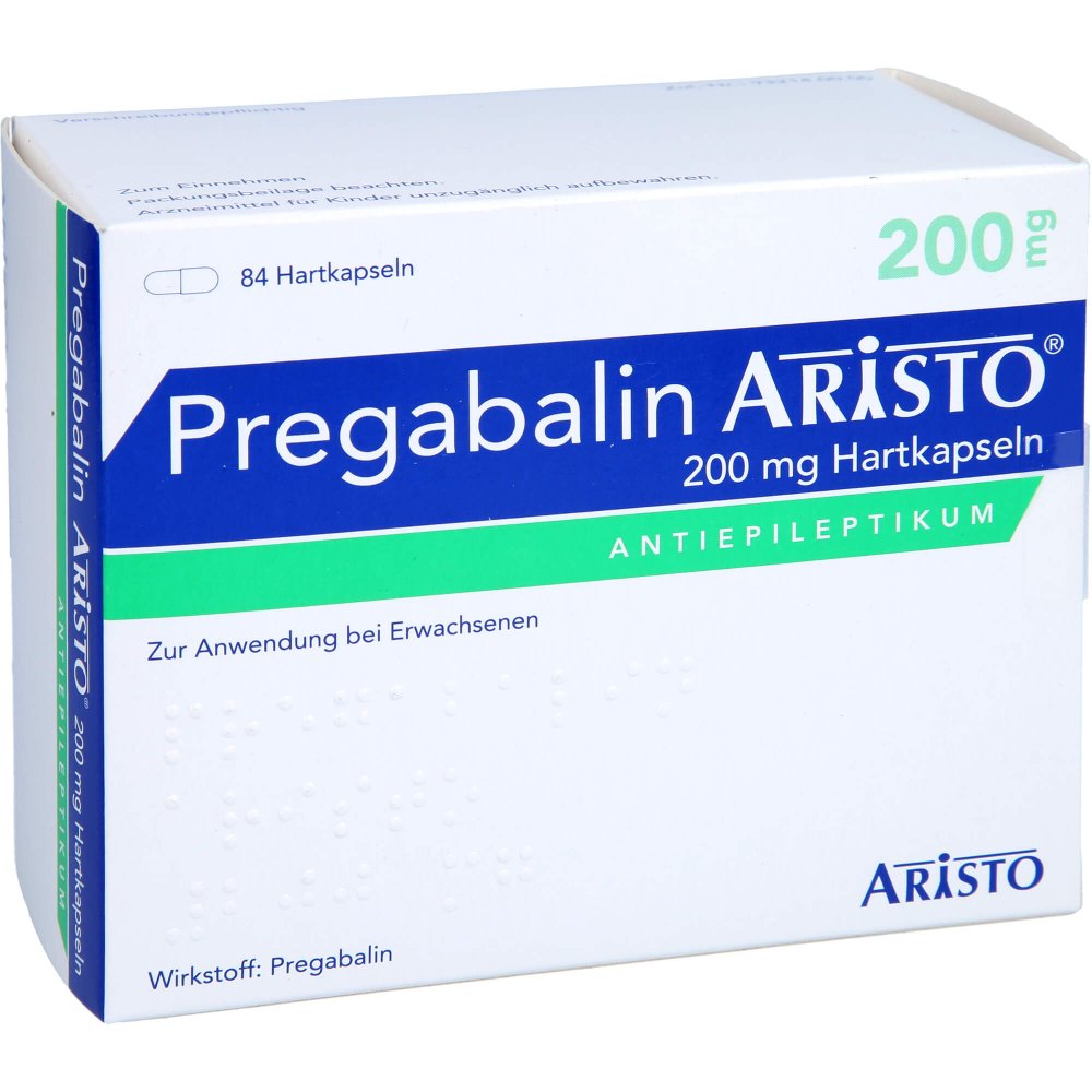 Pregabalin Aristo 200 Mg Hartkapseln (84 stk)