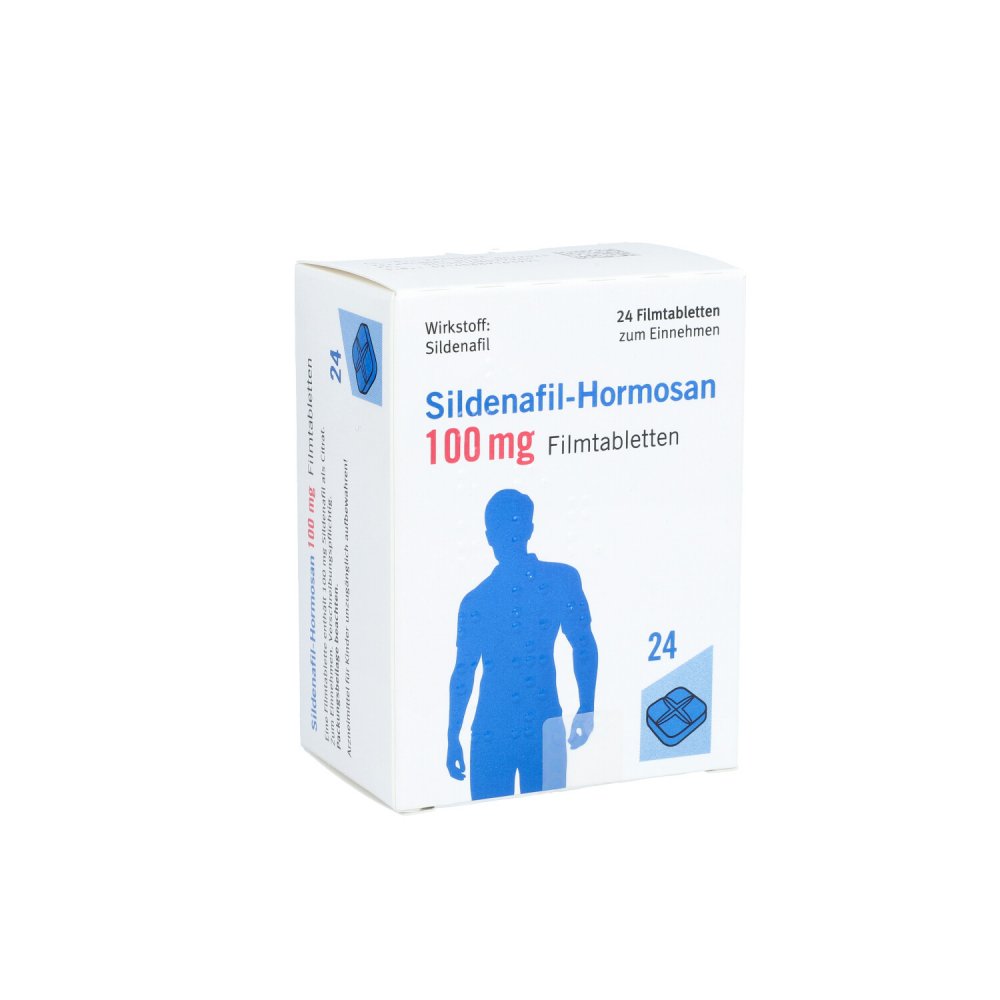 Sildenafil-Hormosan 100 Mg Filmtabletten (24 stk)