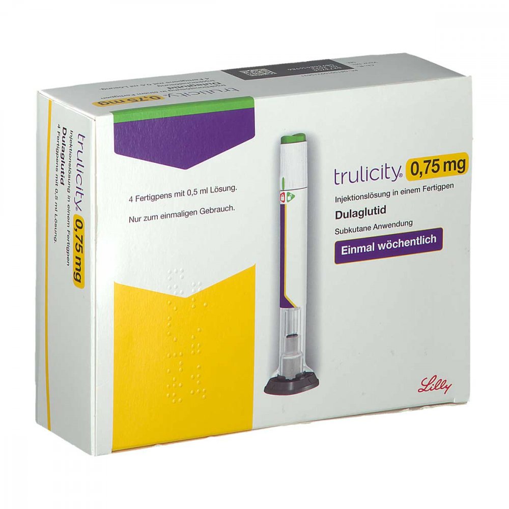 Trulicity 0,75 Mg Injektionslösung I.E.Fertigpen (4 stk)