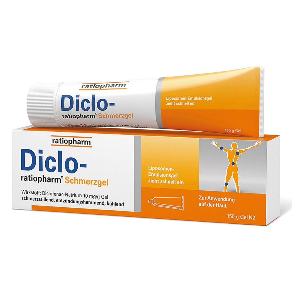Diclo-Ratiopharm Schmerzgel (150 g)