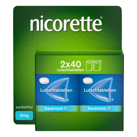 Nicorette Freshmint 4 Mg Lutschtabletten Gepresst (80 stk)