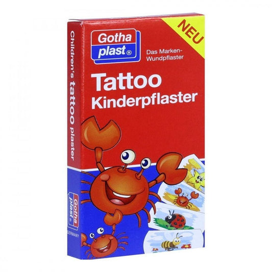 Das Produktfoto zeigt Tattoo Kinderpflaster 25x57 Mm (8 stk) PZN 10934525