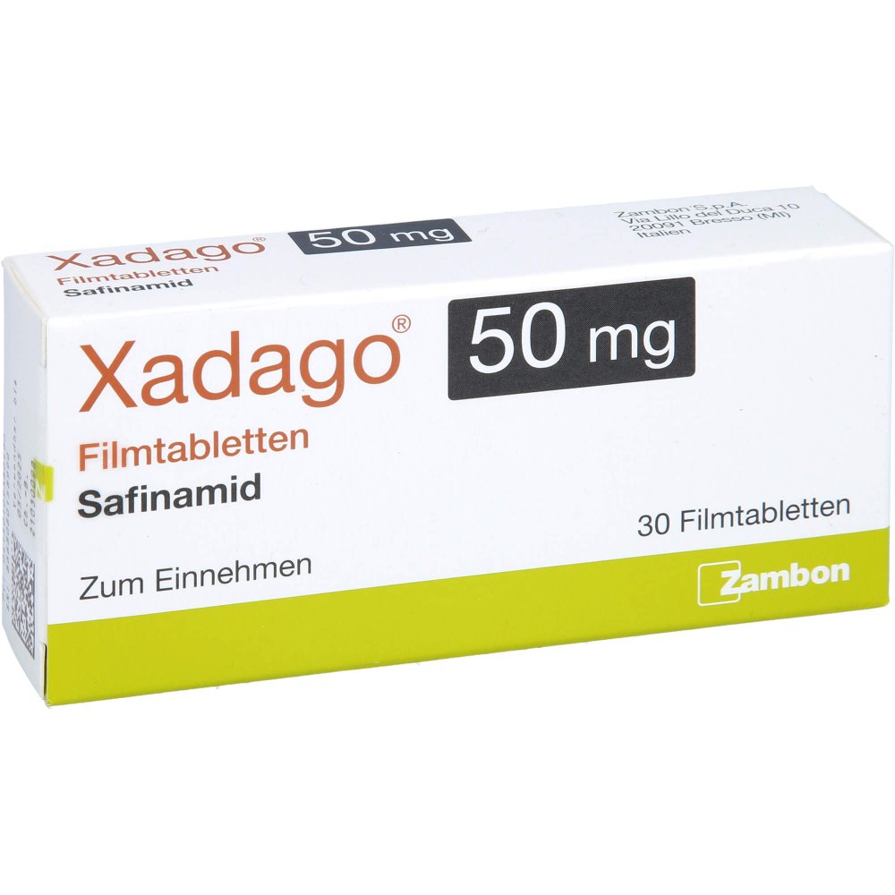 Xadago 50 Mg Filmtabletten (30 stk)