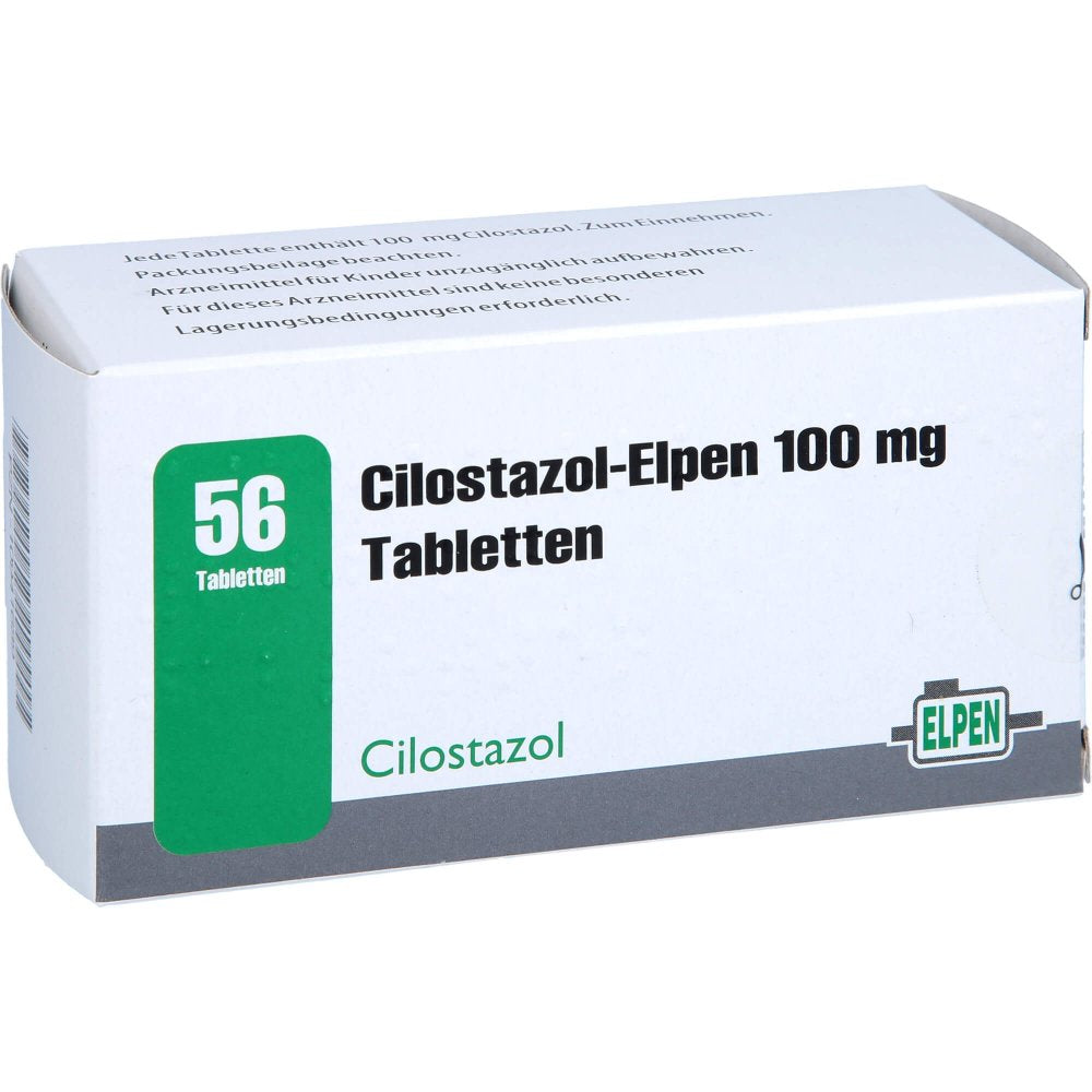 Das Produktfoto zeigt Cilostazol-Elpen 100 Mg Tabletten (56 stk) PZN 10941689