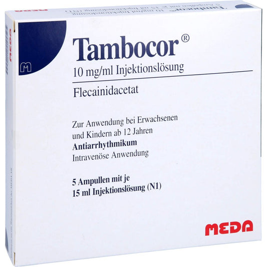 Tambocor 10 Mg/Ml Injektionslösung 15 Ml/Amp. (5 stk)