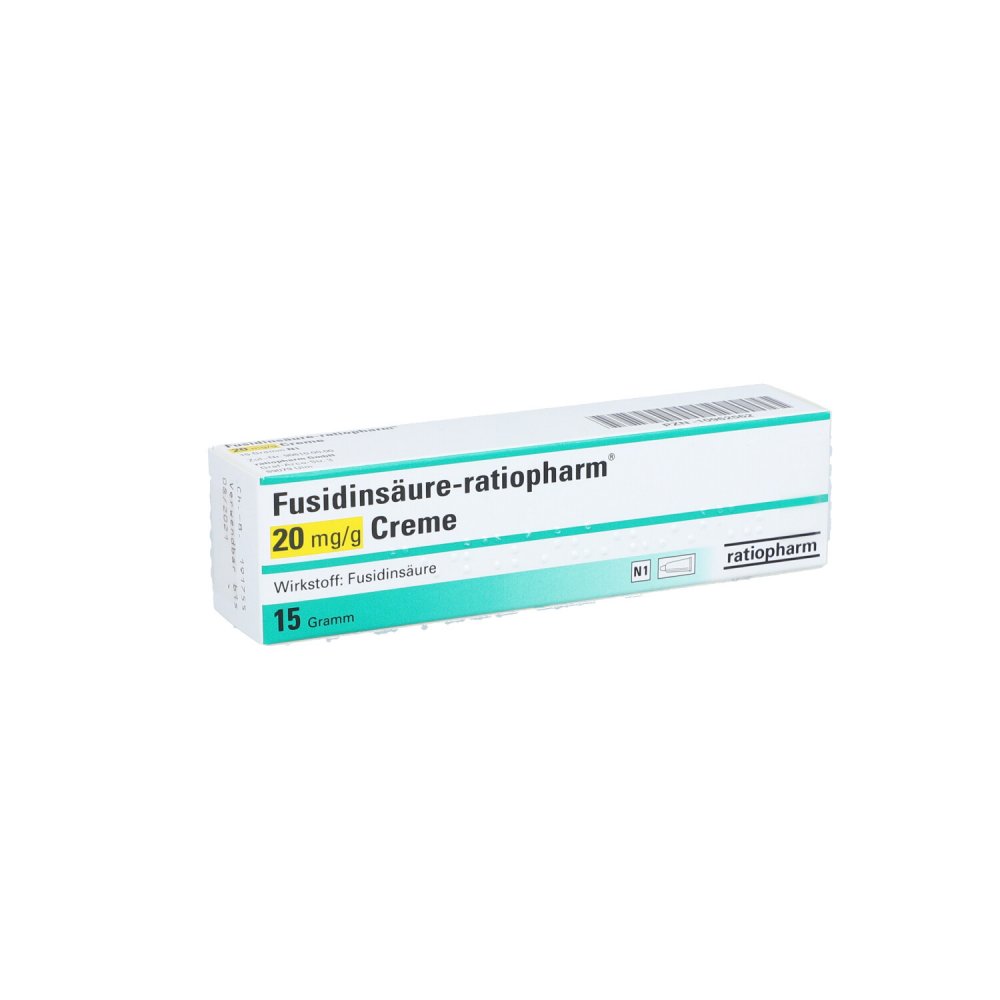 Fusidinsäure-Ratiopharm 20 Mg/G Creme (15 g)