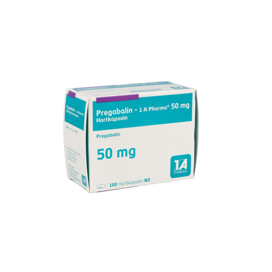 Pregabalin-1a Pharma 50 Mg Hartkapseln (100 stk)