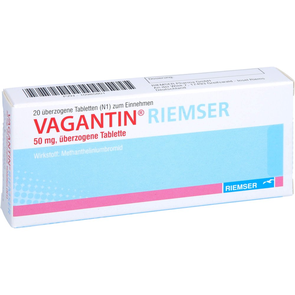 Vagantin Riemser 50 Mg Überzogene Tabletten (20 stk)