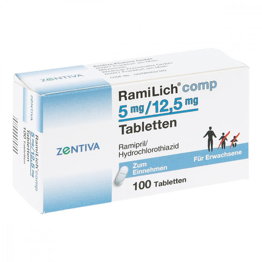 Ramilich Comp 5 Mg/12,5 Mg Tabletten (100 stk)