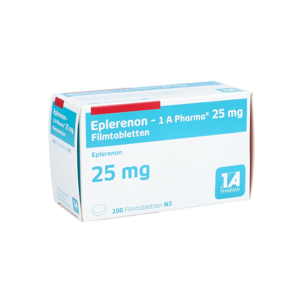Eplerenon-1a Pharma 25 Mg Filmtabletten (100 stk)