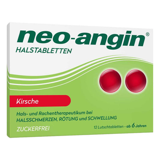 Neo-Angin Halstabletten Kirsche (12 stk)