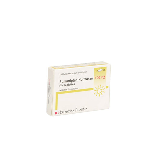 Sumatriptan Hormosan 100 Mg Filmtabletten (12 stk)
