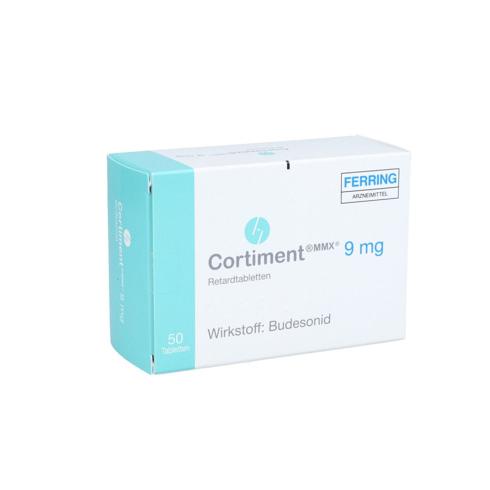 Das Produktfoto zeigt Cortiment Mmx 9 Mg Retardtabletten (50 stk) PZN 11008134