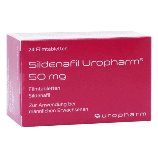 Sildenafil Uropharm 50 Mg Filmtabletten (24 stk)