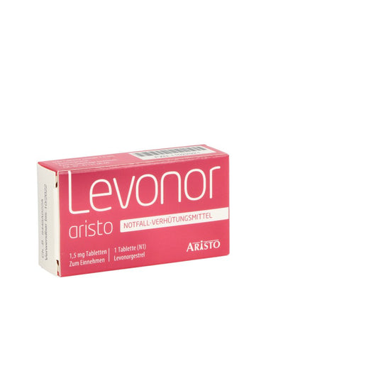 Das Produktfoto zeigt Levonoraristo 1,5 Mg Tabletten (1 stk) PZN 11022921