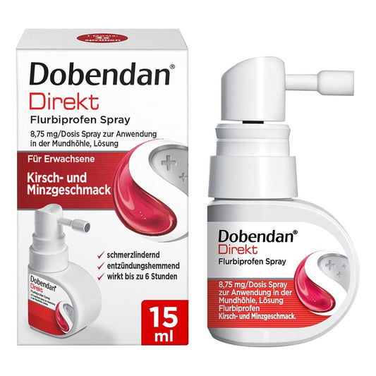Dobendan Direkt Flurbiprofen Spray 8,75mg/Dos.Mund (15 ml)