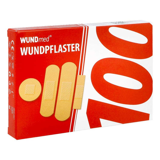 Wundpflaster Luftdurchlässig+Wasserfest 4 Größen (100 stk)