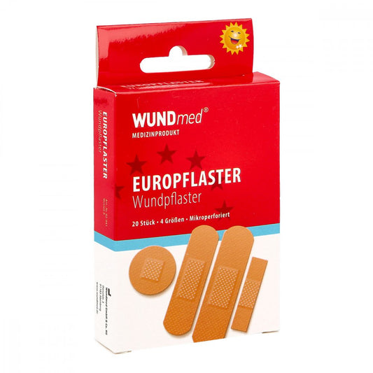 Euro Pflaster Wasserabweisend 4 Größen (20 stk)