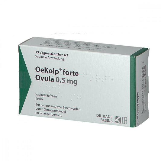 Oekolp Forte Ovula 0,5 Mg (15 stk)