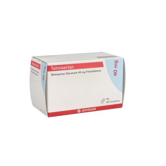 Telmisartan Glenmark 40 Mg Filmtabletten (98 stk)
