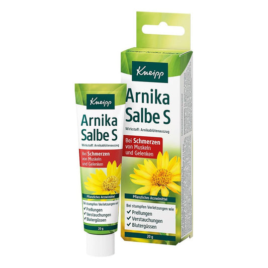Das Produktfoto zeigt Kneipp Arnika Salbe S (20 g) PZN 11049222
