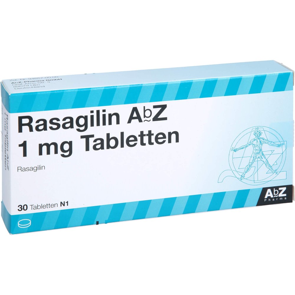 Rasagilin Abz 1 Mg Tabletten (30 stk)