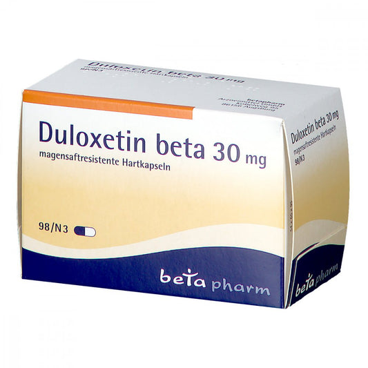 Duloxetin Beta 30 Mg Magensaftresistente Hartkaps. (98 stk)