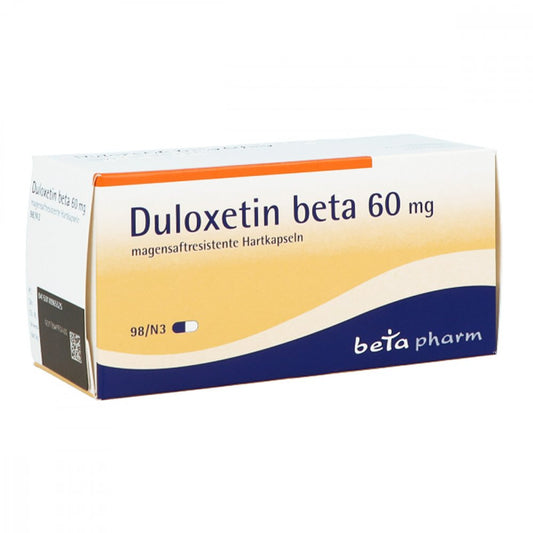 Duloxetin Beta 60 Mg Magensaftresistente Hartkaps. (98 stk)