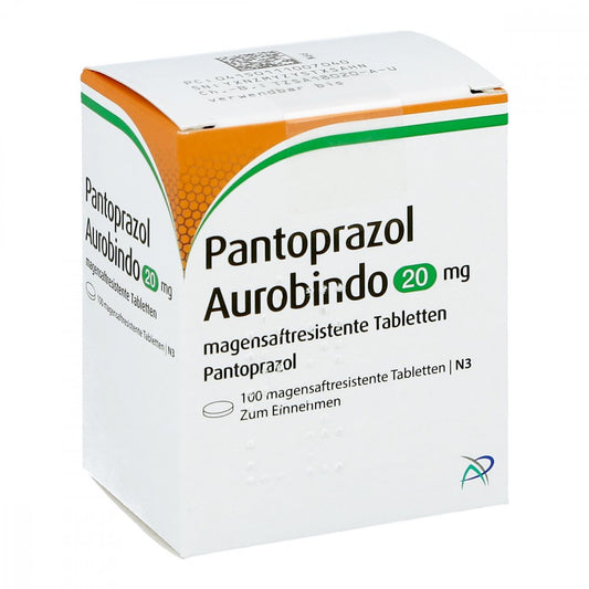 Pantoprazol Aurobindo 20 Mg Magensaftres.Tabletten (100 stk)