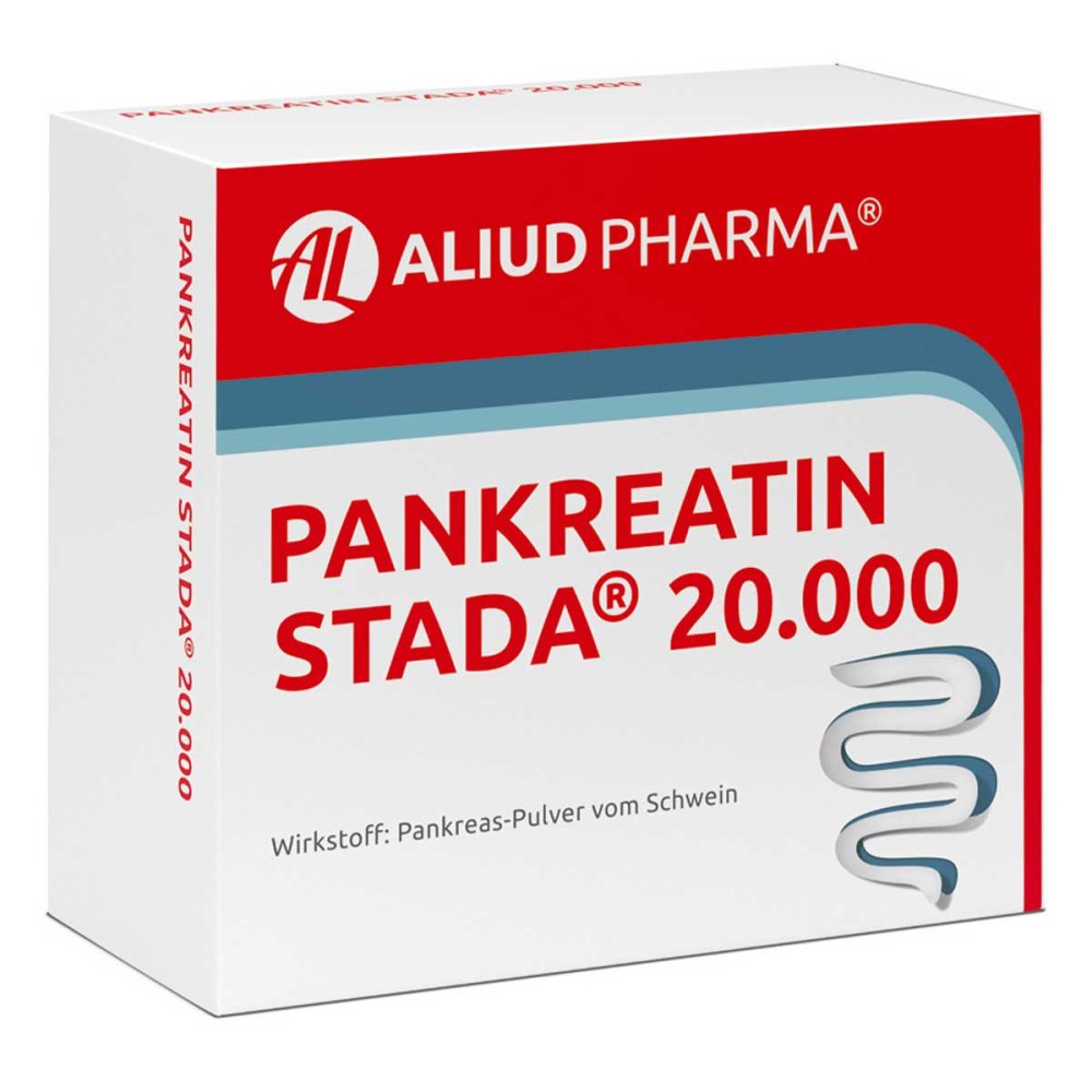 Das Produktfoto zeigt Pankreatin Stada 20.000 Magensaftres.Hartk.Aliud (200 stk) PZN 11101827
