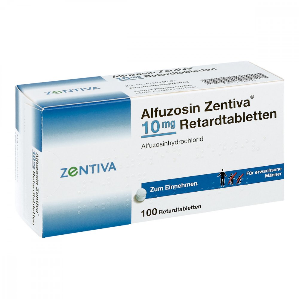 Alfuzosin Zentiva 10 Mg Retardtabletten (100 stk)