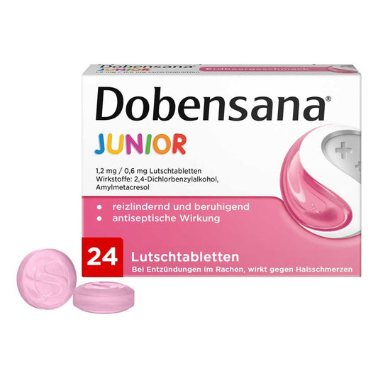 Dobensana Junior 1,2mg/0,6mg Lutschtabletten (24 stk)