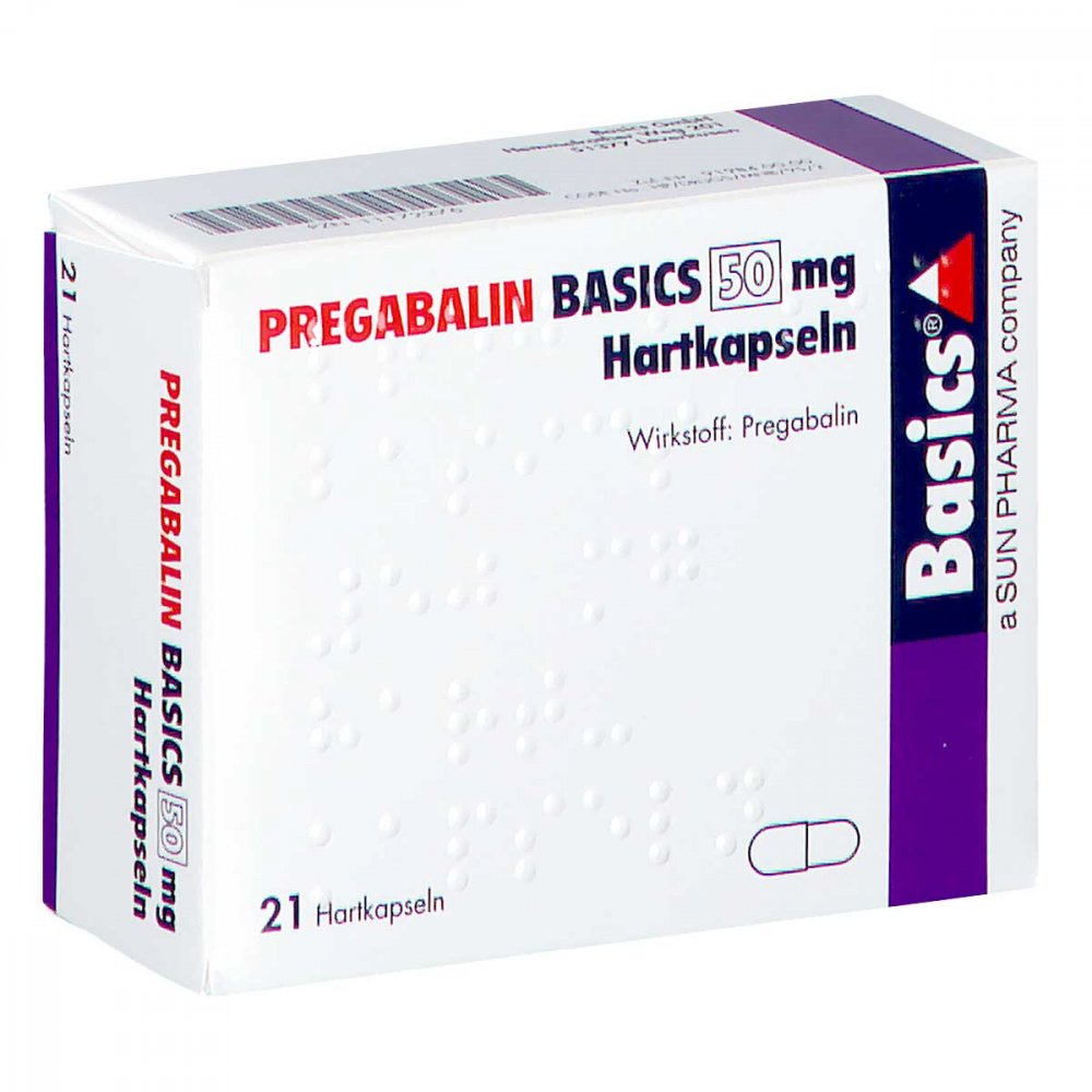 Pregabalin Basics 50 Mg Hartkapseln (21 stk)