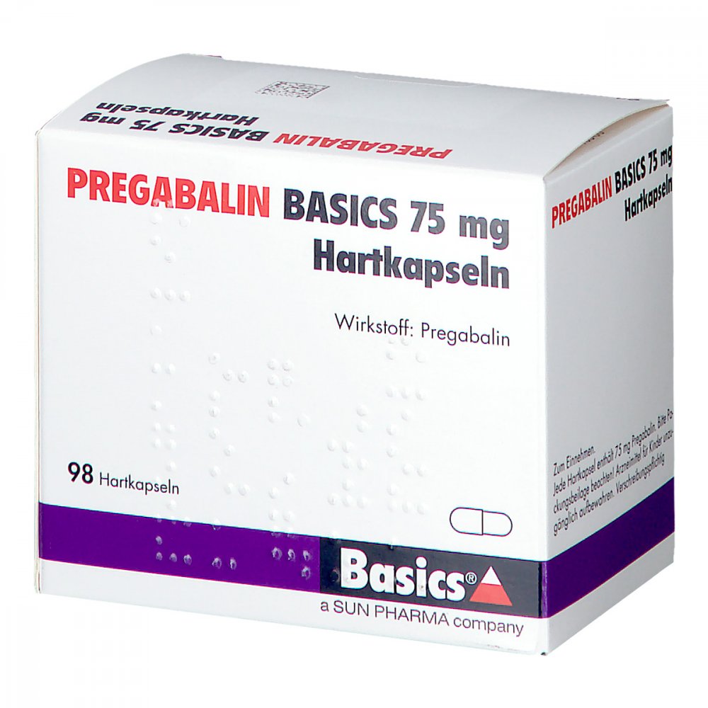 Pregabalin Basics 75 Mg Hartkapseln (98 stk)