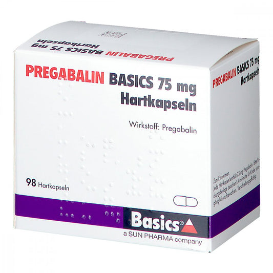 Pregabalin Basics 75 Mg Hartkapseln (98 stk)