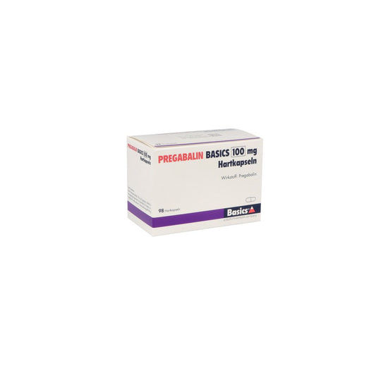 Pregabalin Basics 100 Mg Hartkapseln (98 stk)