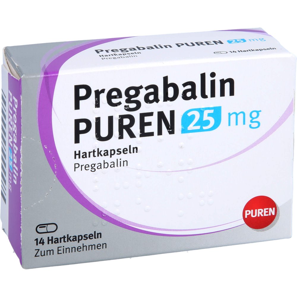 Pregabalin Puren 25 Mg Hartkapseln (14 stk)