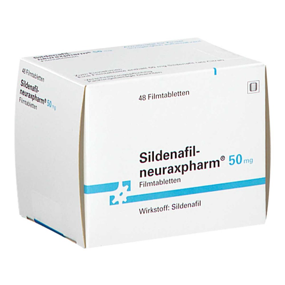 Sildenafil-Neuraxpharm 50 Mg Filmtabletten (48 stk)